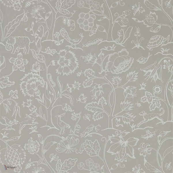 Middlemore wallpaper in Linen Chalk van Morris & Co