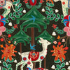 A Woodland Tale wallpaper in Anthracite by Mind the Gap