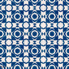 Aegan Tiles papier peint en Indigo de Mind the Gap