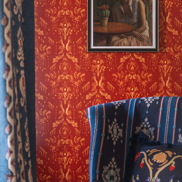 Ancestral Ikat behang van Mind the Gap