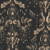 Ancestral Ikat behang in Anthracite van Mind the Gap