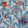 Aquarium carta da parati in Indigo/Red di Mind the Gap