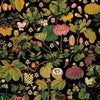 Asian Fruits and Flowers papier peint en Antraciet de Mind the Gap