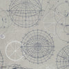 Astronomy papel pintado en Blauw/Grijs de Mind the Gap