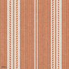 Berber Stripes papel pintado en Rouge de Mind the Gap