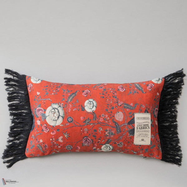 Black Bird cuscino in Red/Black di Mind the Gap