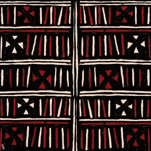Bogolanfini wallpaper in Recoloured by Mind the Gap