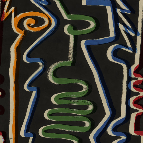 Chameleon papier peint en Anthracite de Mind the Gap