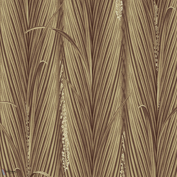 Danube Foliage papier peint en Sepia de Mind the Gap