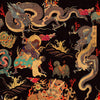 Dragons of Tibet papier peint en Zwart/Rood/Goud de Mind the Gap