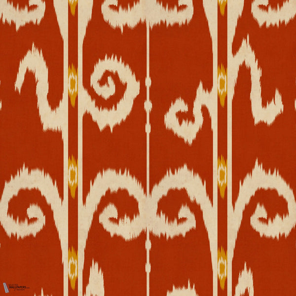 Elysia Ikat papier peint en Crimson de Mind the Gap