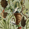 Exotic Menagerie behang in Bruin/Groen/Rood van Mind the Gap