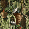 Exotic Menagerie behang in Zwart/Bruin/Rood van Mind the Gap