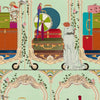 Fancy Trip carta da parati in Turquoise di Mind the Gap