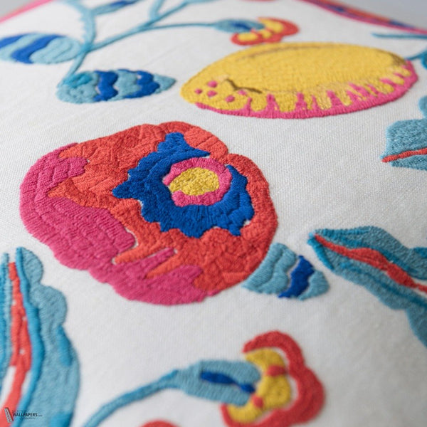 Fiori di Limone Embroidered coussin de Mind the Gap — détail