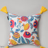 Fiori di Limone Embroidered coussin en Fucsia/White de Mind the Gap