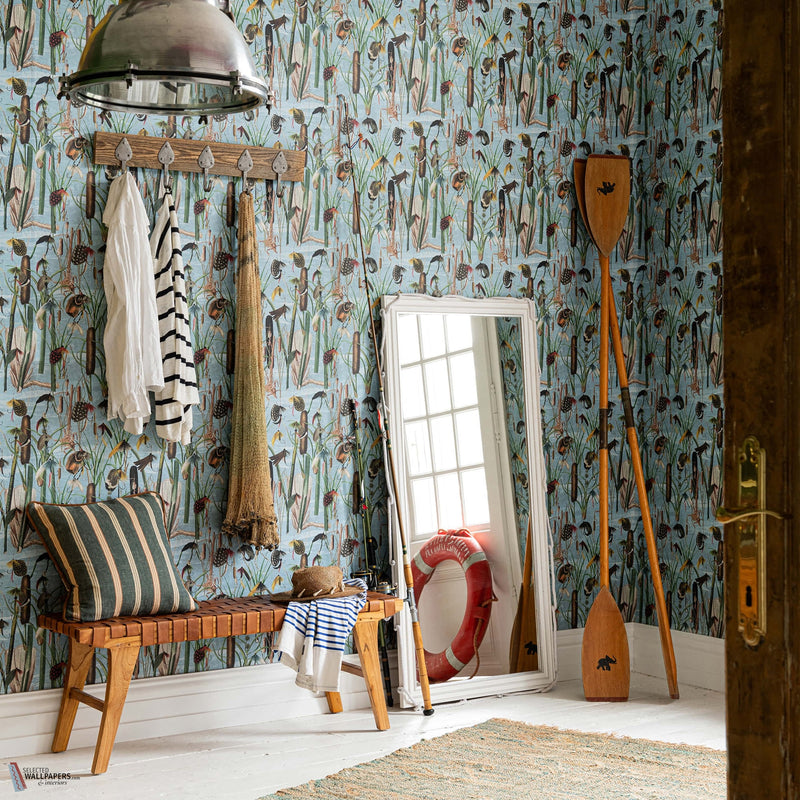 Fishing Flies Tapete von Mind the Gap — Interieur