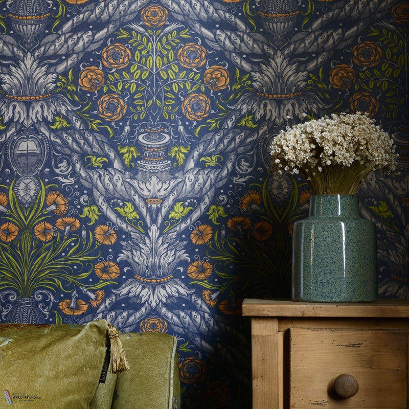 Floral Ornament behang van Mind the Gap — interieur