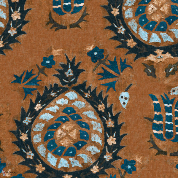 Flourish papel pintado en Sienna de Mind the Gap