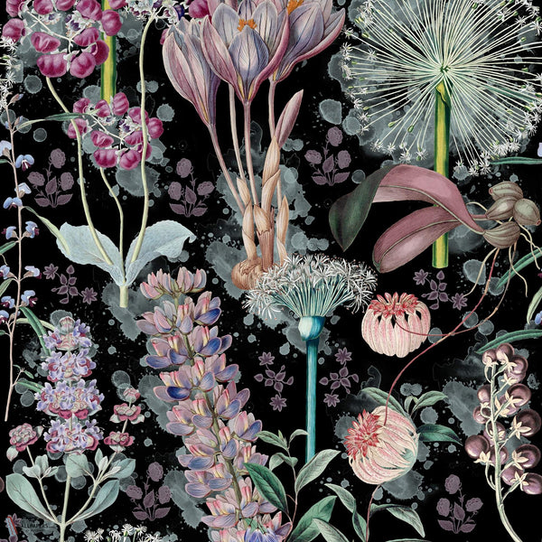 Garden of Eden papier peint en Black de Mind the Gap