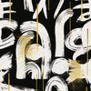 Gestural Abstraction papier peint en Black de Mind the Gap