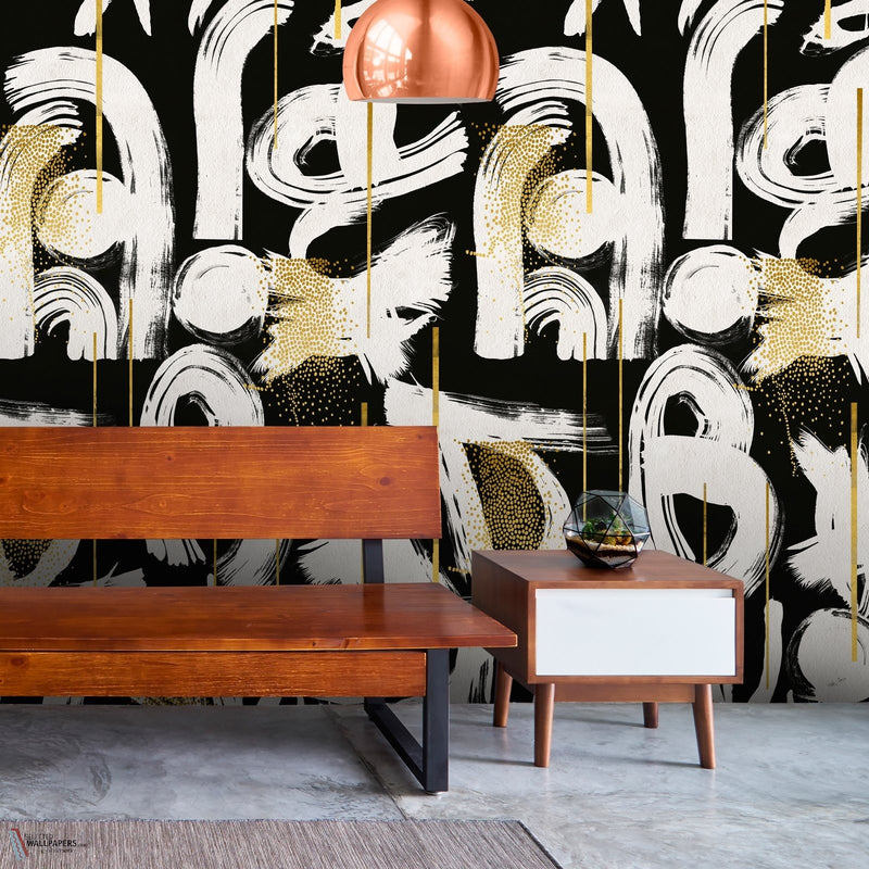 Gestural Abstraction papier peint de Mind the Gap — intérieur