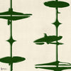 Hi Hats papel pintado en Green de Mind the Gap
