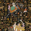 Hindustan wallpaper in Antraciet by Mind the Gap