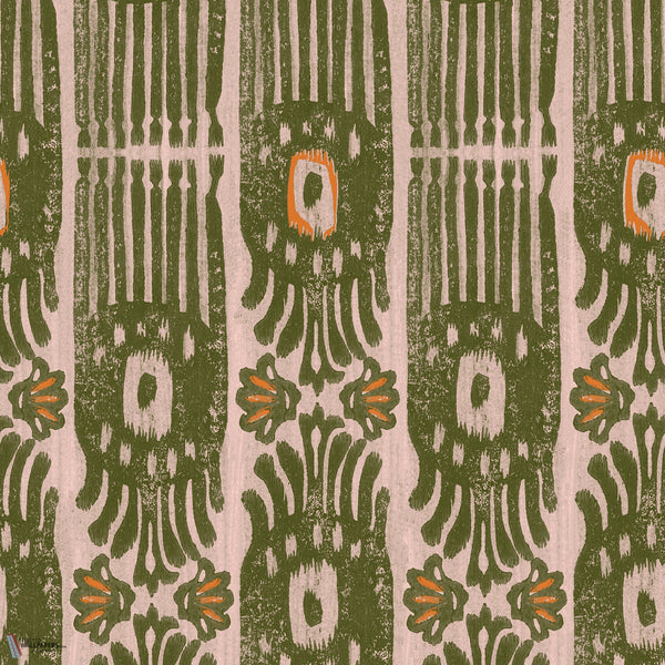 Ikat wallpaper in Nothing Hill by Mind the Gap