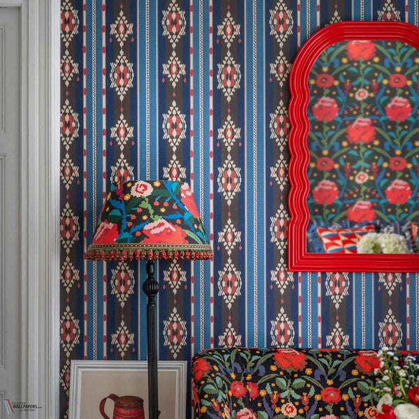 King's Ikat behang van Mind the Gap — interieur