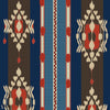 King's Ikat behang in Multicolor van Mind the Gap