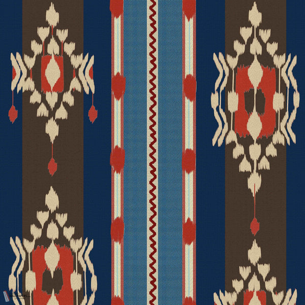 King's Ikat behang in Multicolor van Mind the Gap