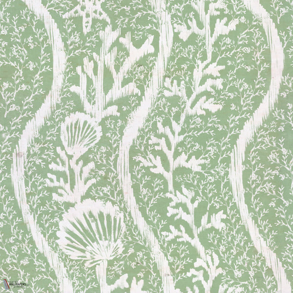 Koralion papier peint en Mineral Green de Mind the Gap