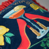 La Dolce Vita cushion by Mind the Gap — detail