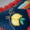 La Dolce Vita cushion by Mind the Gap — detail