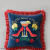 La Dolce Vita cushion in Navy/Red by Mind the Gap