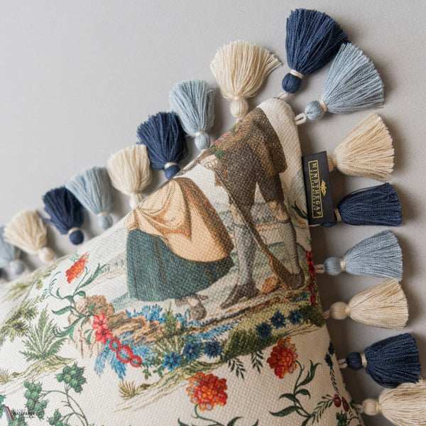 Landhausmode cushion by Mind the Gap — detail