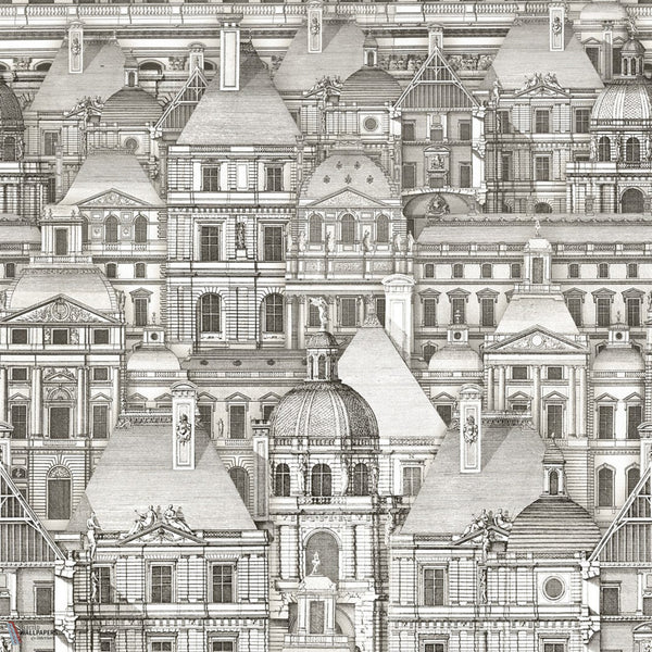 Louvre papier peint en Black & White de Mind the Gap