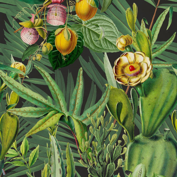 Luscious Flora carta da parati in Multicolor di Mind the Gap
