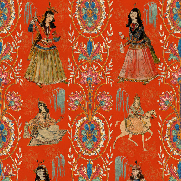 Maghrebian Folktale wallpaper in Rose by Mind the Gap