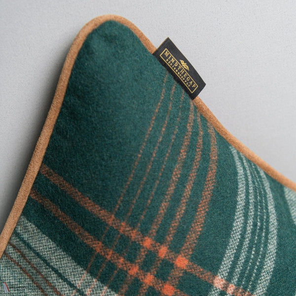Monterey Plaid cushion by Mind the Gap — detail