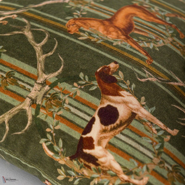Mountain Dogs cushion by Mind the Gap — detail