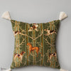 Mountain Dogs cushion in Indigo/Red by Mind the Gap