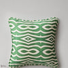 Naval Flag I Kissen in Green/White von Mind the Gap