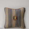 Newport Stripes kussen in Navy/Tan van Mind the Gap