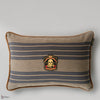 Newport Stripes kussen in Navy/Tan van Mind the Gap