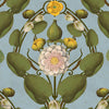 Nymphaea papier peint en Powder Blue de Mind the Gap