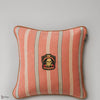 Oregon Stripes coussin en Orange Washed de Mind the Gap