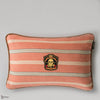 Oregon Stripes cojín en Orange Washed de Mind the Gap