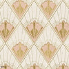 Revival papel pintado en Taupe de Mind the Gap